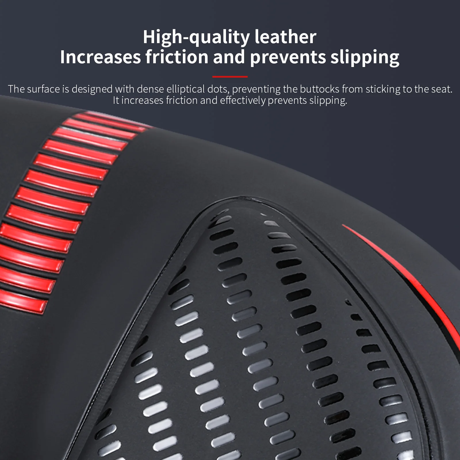 TOSUOD Bicycle Saddle Thicken PU Soft Racing Breathable Rainproof Seat for MTB Road Bike Ergonomic Comfortable Cushion