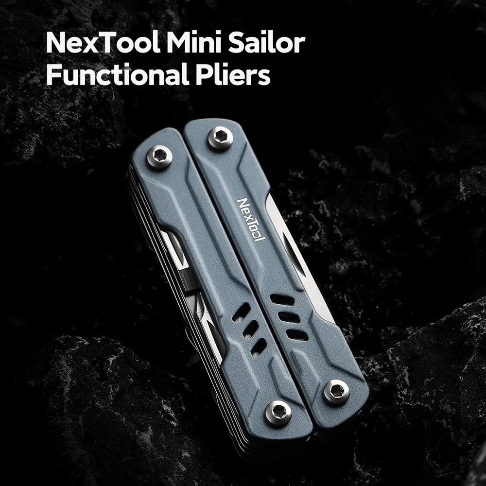 NexTool Small Sailor Pliers S11 11-in-1 Multi-functional Folding Tool Knife Scissors Wire Cutter Set EDC Outdoor Portable Tools