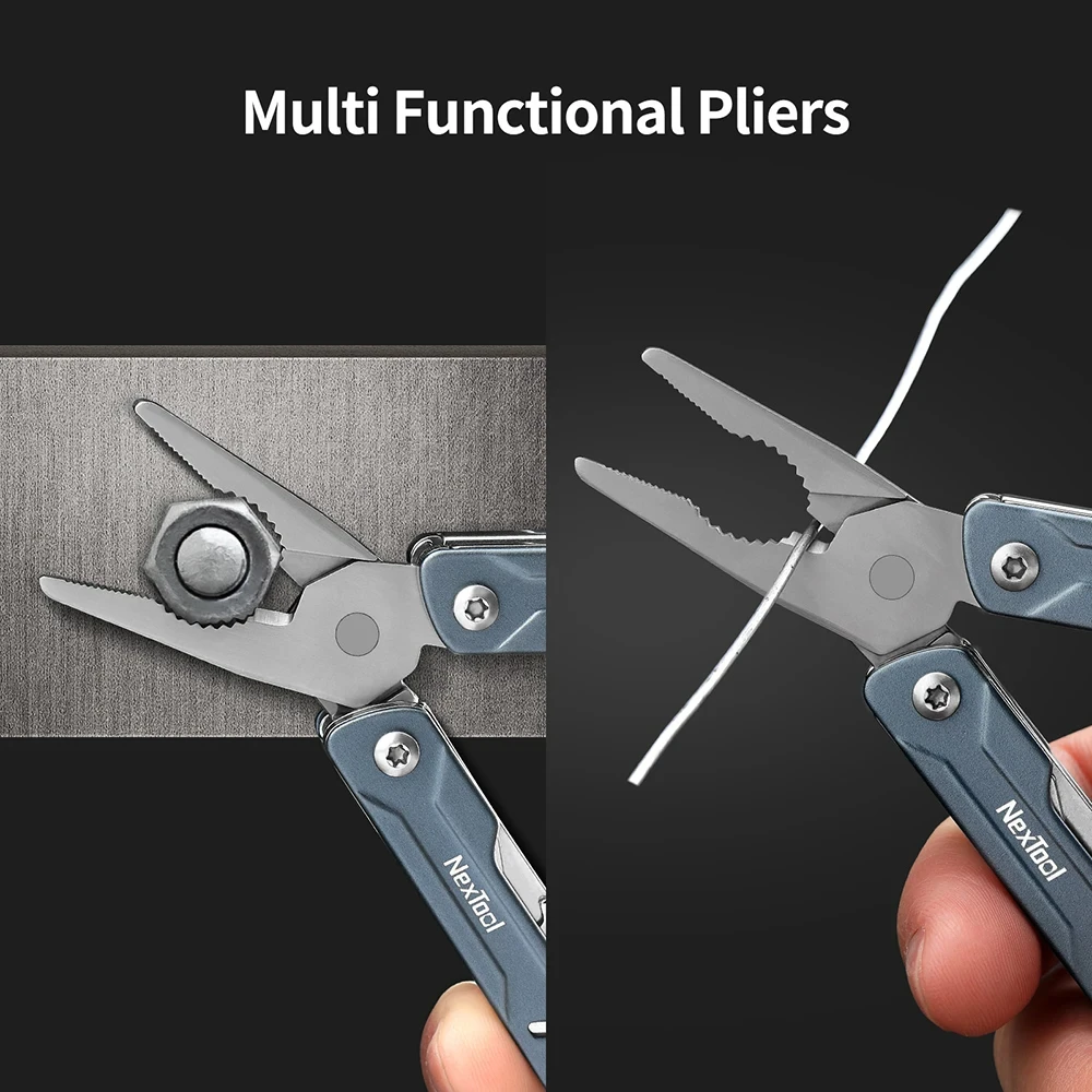 NexTool Small Sailor Pliers S11 11-in-1 Multi-functional Folding Tool Knife Scissors Wire Cutter Set EDC Outdoor Portable Tools