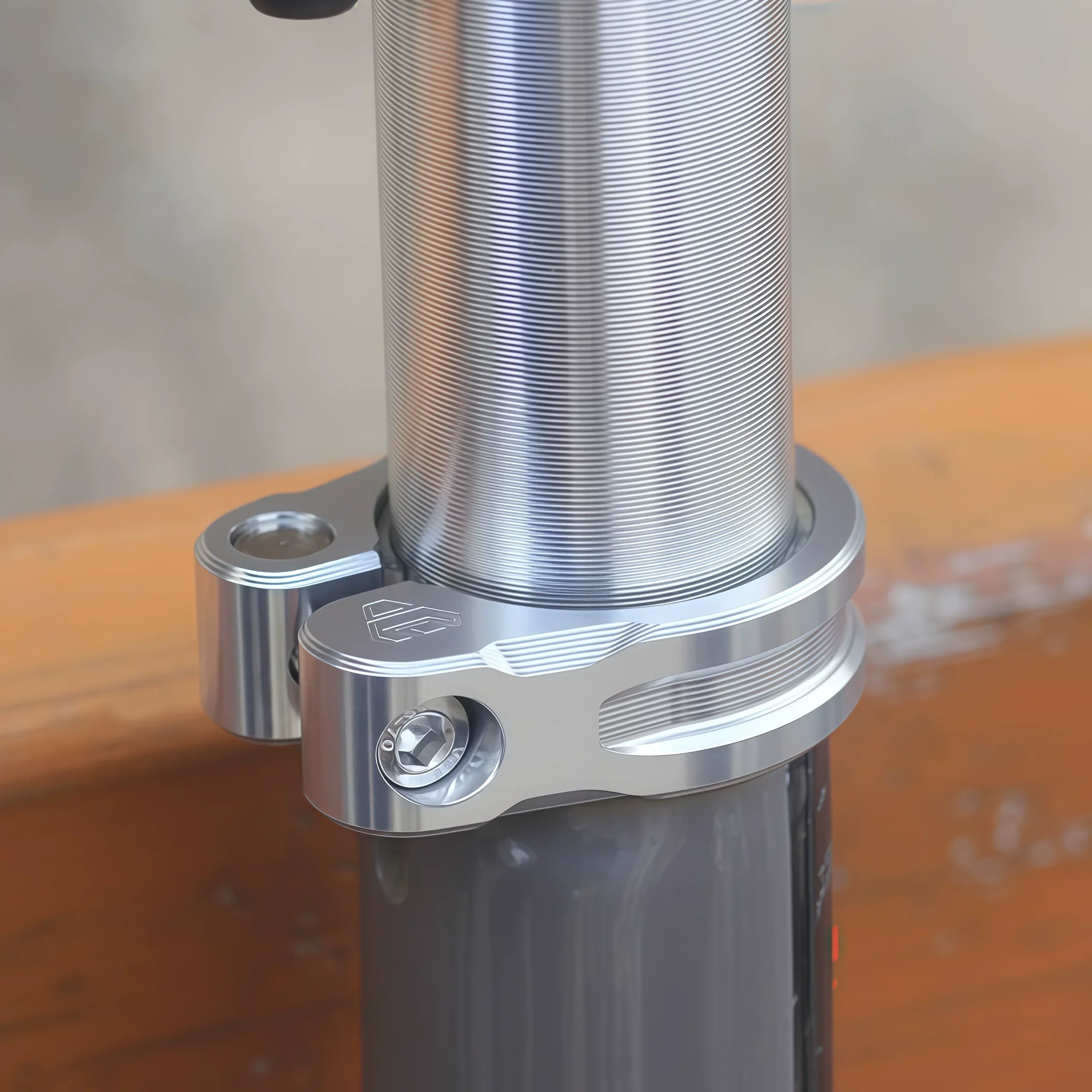 CHIBITE CNC Aluminum MTB Seatpost Clamp, Wide Locking Design 34.9mm/36.4mm Mountain Bike Seat Collar