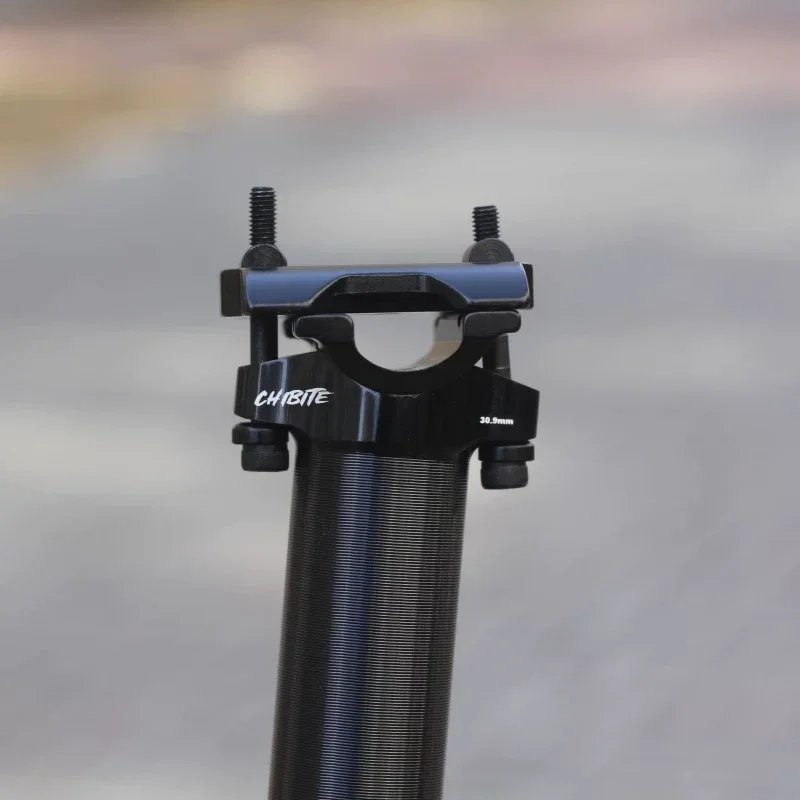 CHIBITE CNC Aluminum MTB Seatpost Clamp, Wide Locking Design 34.9mm/36.4mm Mountain Bike Seat Collar