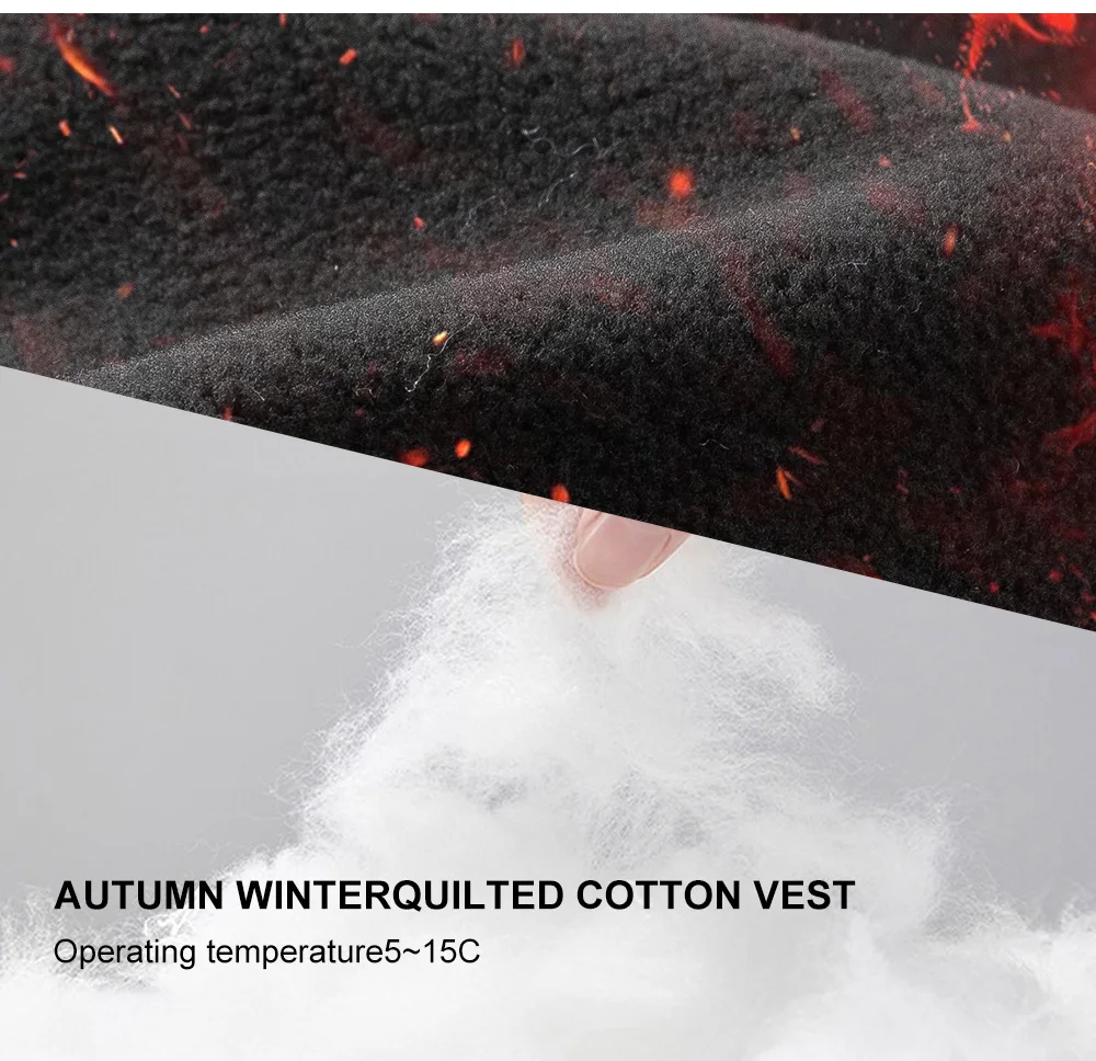 HISERWA Winter Cycling Vest Sleeveless Thermal Fleece Bicycle Gelit Windproof Waterproof Bike Vest High Quality Zipper