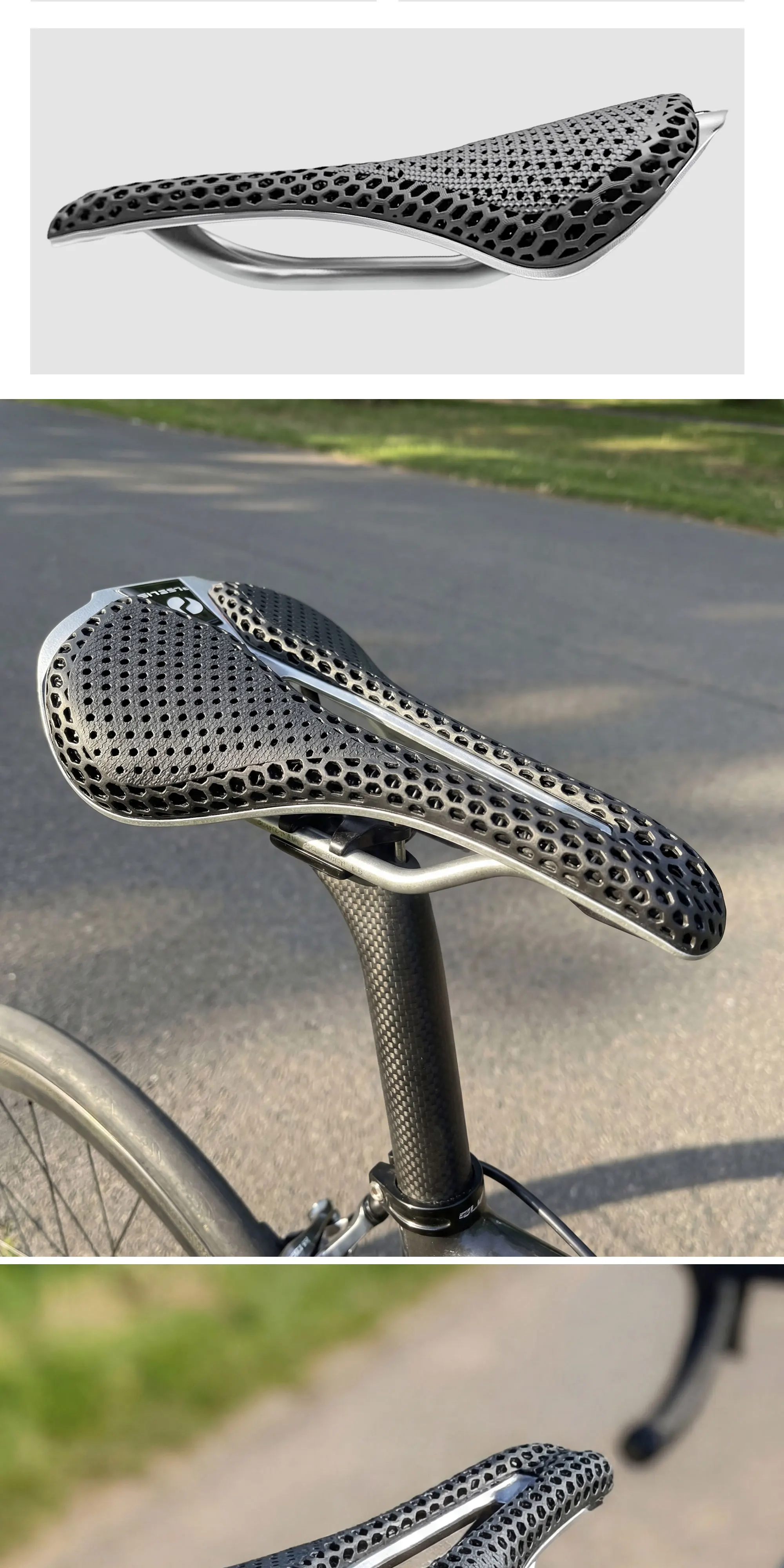 Plselis Specialized Road Bicycle Titanium Alloy Integrated Bottom Bracket Lightweight 150g 3D Printed Ergonomic Cycling Gear