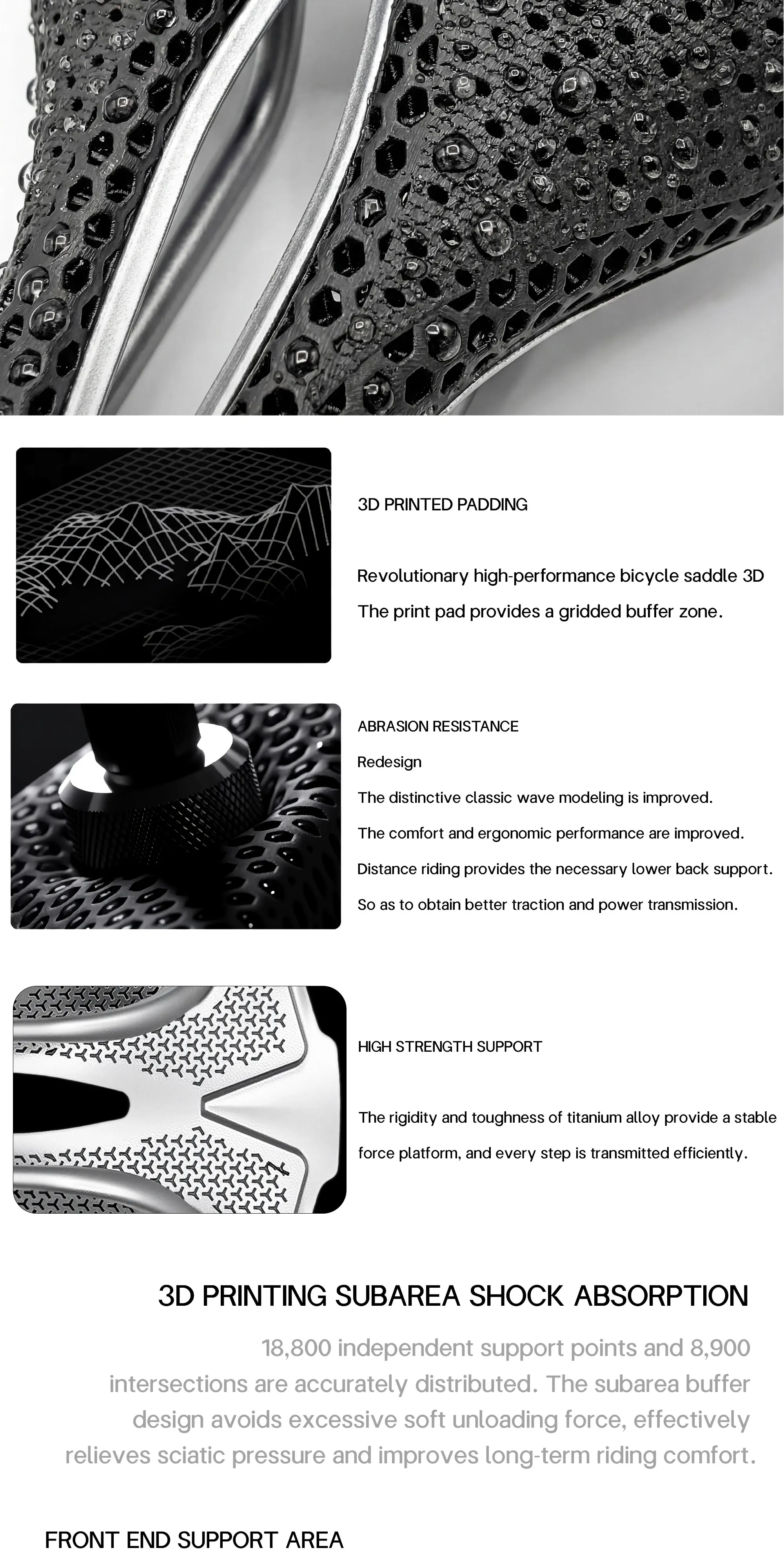 Plselis Specialized Road Bicycle Titanium Alloy Integrated Bottom Bracket Lightweight 150g 3D Printed Ergonomic Cycling Gear