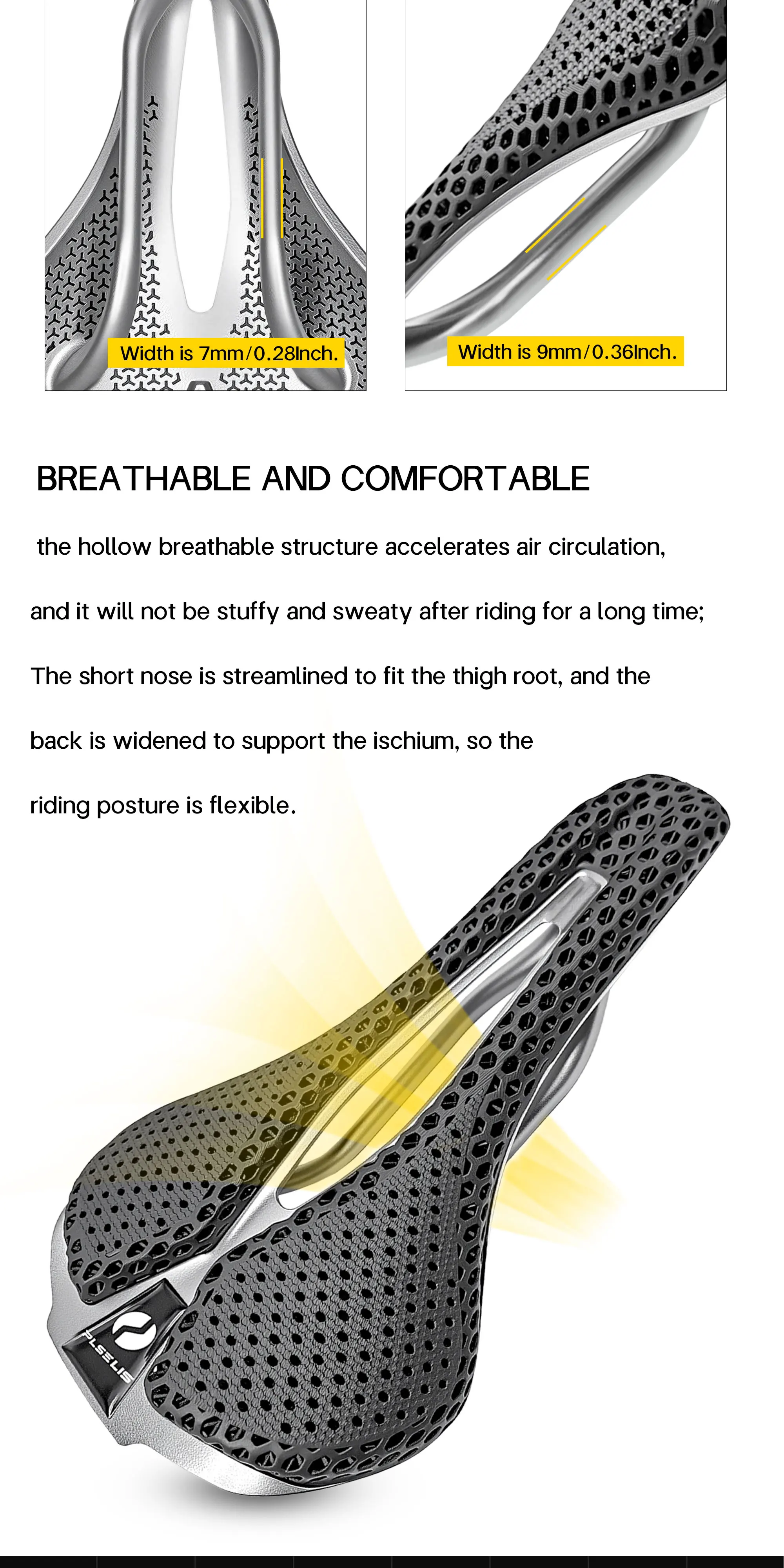 Plselis Specialized Road Bicycle Titanium Alloy Integrated Bottom Bracket Lightweight 150g 3D Printed Ergonomic Cycling Gear