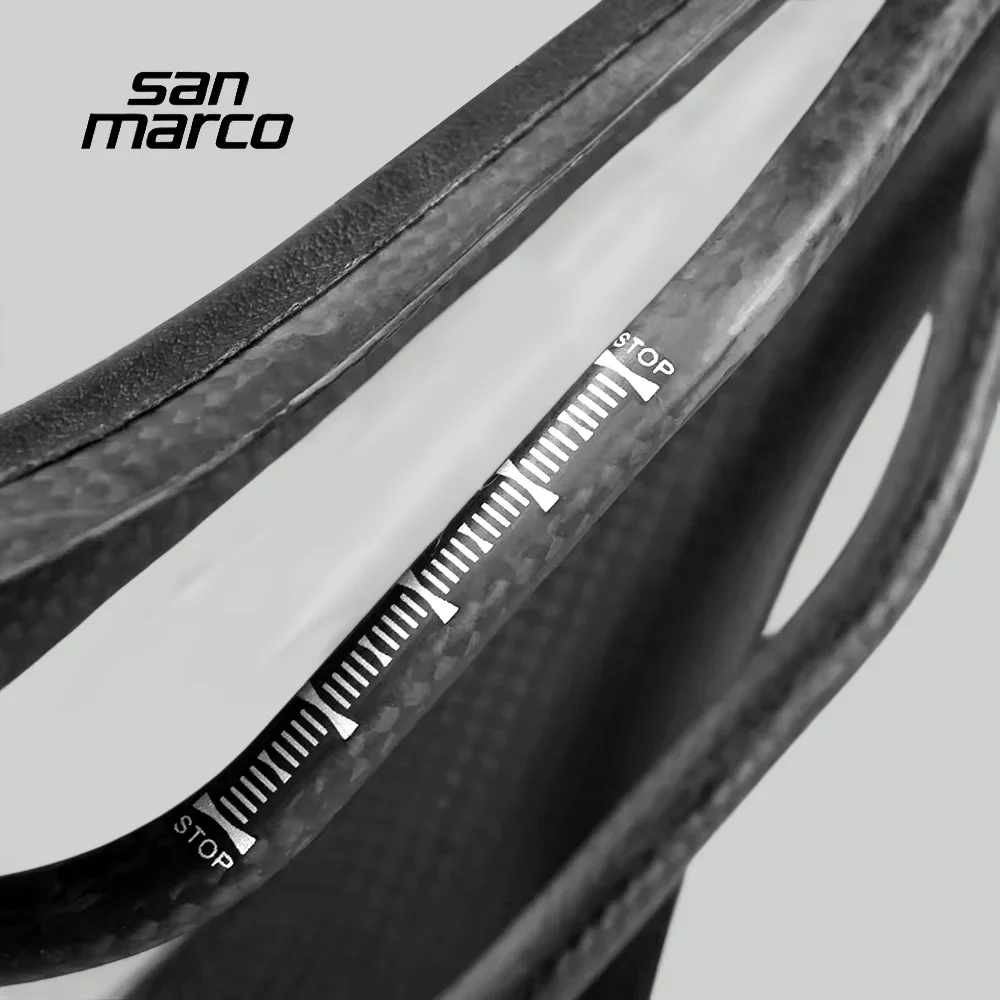Lightweight San Marco Saddle SLR Full Carbon Bicycle Saddles Hollow Road MTB Mountain Hard Racing Bike Seat for Men Women 145mm