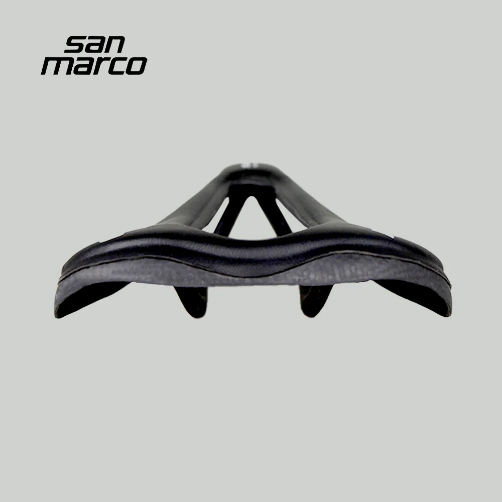 Lightweight San Marco Saddle SLR Full Carbon Bicycle Saddles Hollow Road MTB Mountain Hard Racing Bike Seat for Men Women 145mm