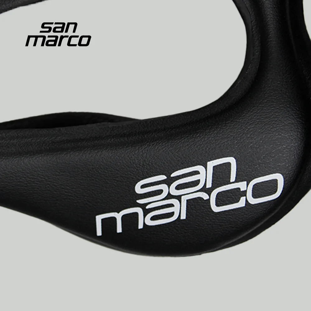Lightweight San Marco Saddle SLR Full Carbon Bicycle Saddles Hollow Road MTB Mountain Hard Racing Bike Seat for Men Women 145mm