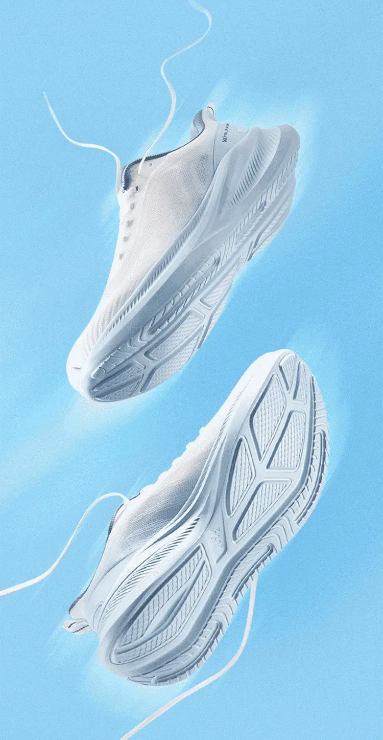 361 Degrees AirFeather 5.0 Men Running Shoes Wear-resistant Elastic Sole Lightweight Breathable Comfortable Sneakers 672612217