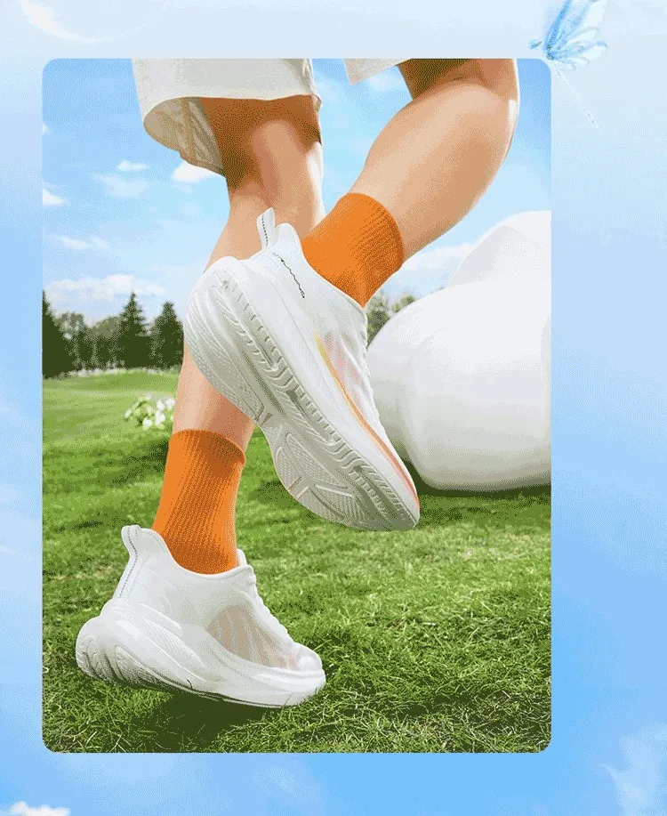 361 Degrees AirFeather 5.0 Men Running Shoes Wear-resistant Elastic Sole Lightweight Breathable Comfortable Sneakers 672612217