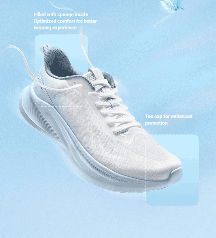 361 Degrees AirFeather 5.0 Men Running Shoes Wear-resistant Elastic Sole Lightweight Breathable Comfortable Sneakers 672612217