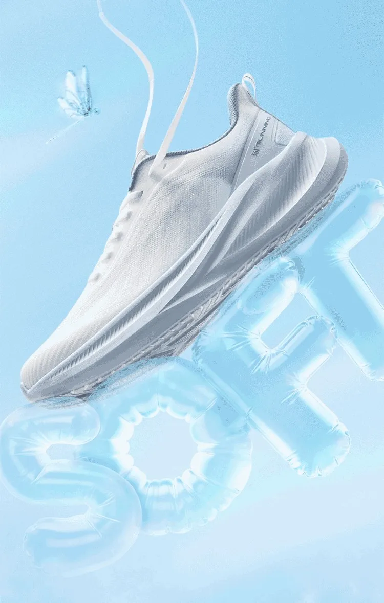 361 Degrees AirFeather 5.0 Men Running Shoes Wear-resistant Elastic Sole Lightweight Breathable Comfortable Sneakers 672612217