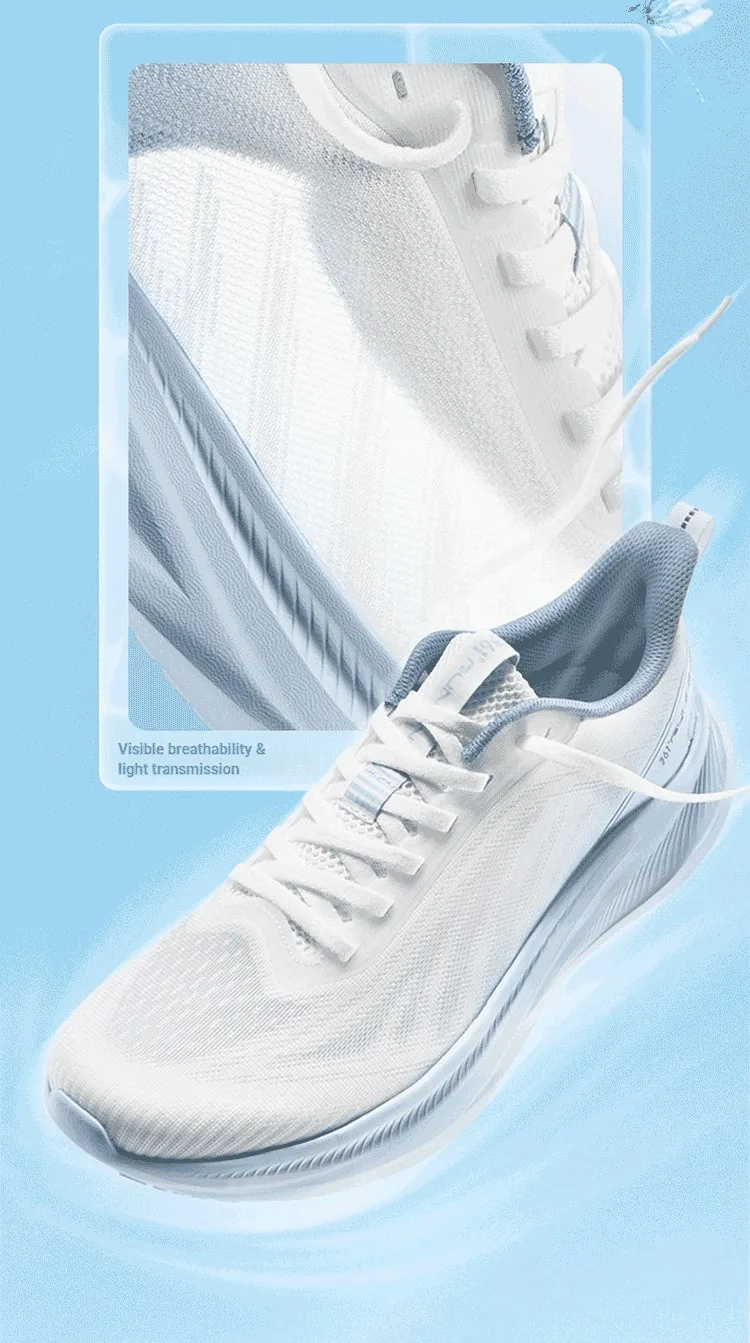 361 Degrees AirFeather 5.0 Men Running Shoes Wear-resistant Elastic Sole Lightweight Breathable Comfortable Sneakers 672612217