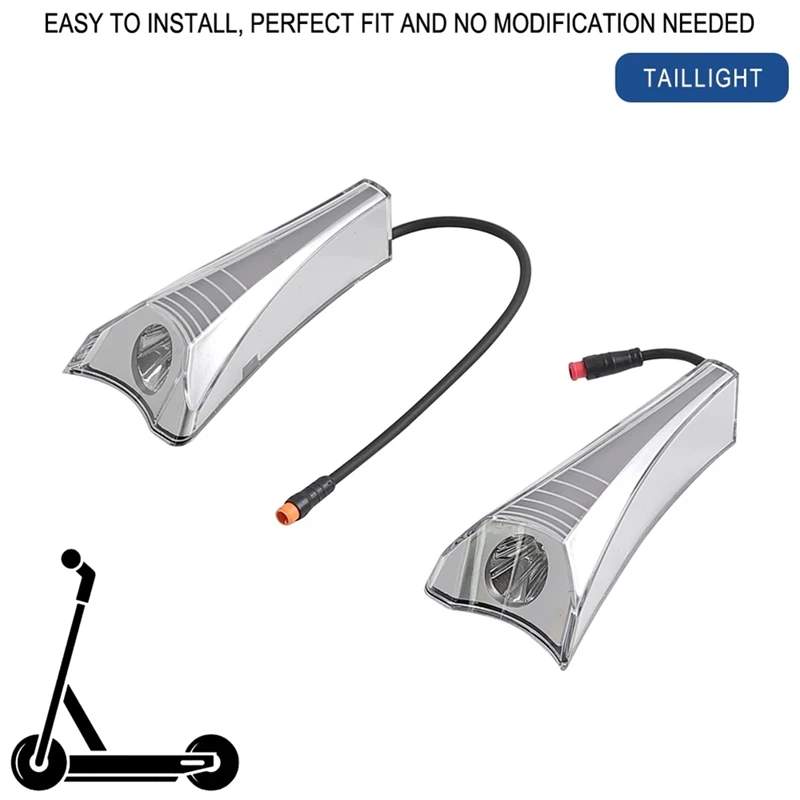 For OX Electric Scooter Front Light LED Headlight Deck Lamp Left & Right Spare Parts Accessories [T34-2026]
