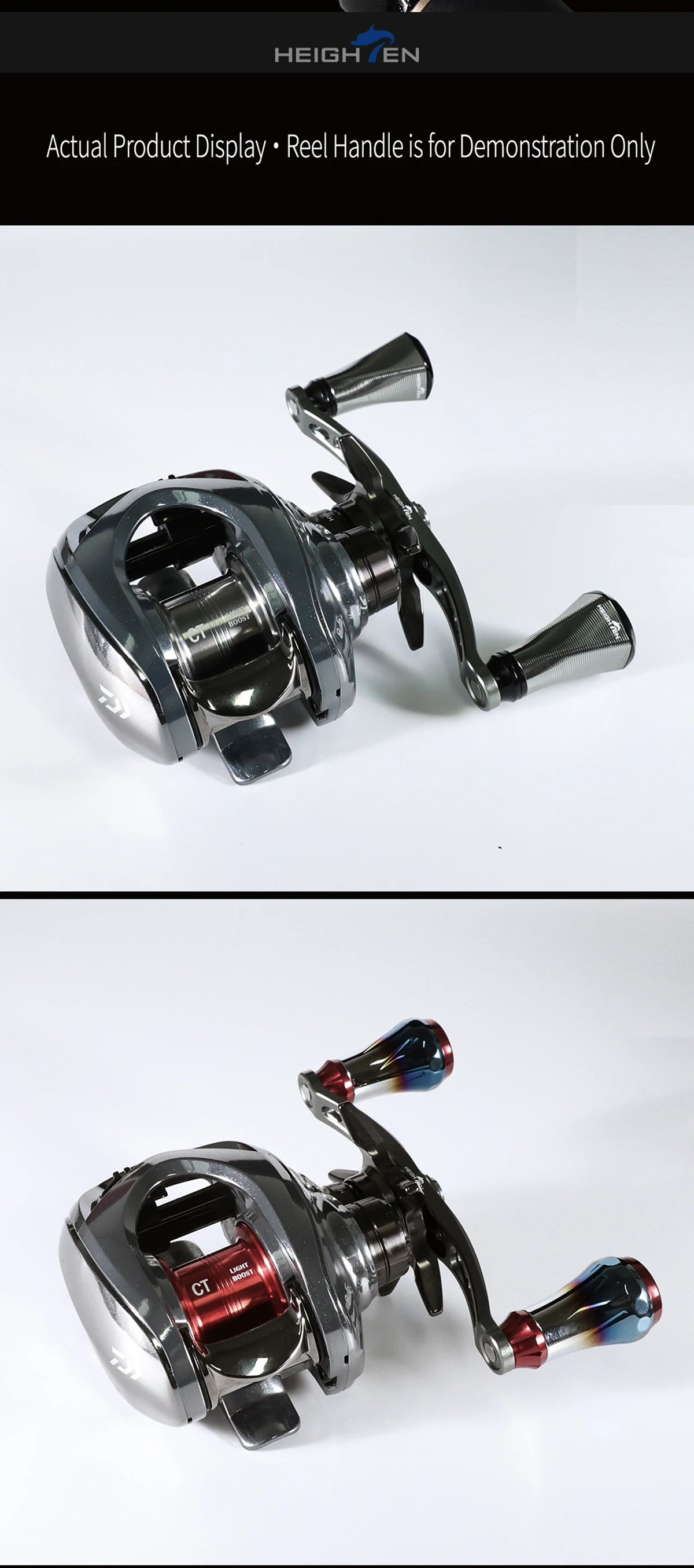 HEIGHTEN Spool For DAIWA STEEZ CT/SV Dual Mode Long Cast Micro Baitcasting Reel Replacement Spool