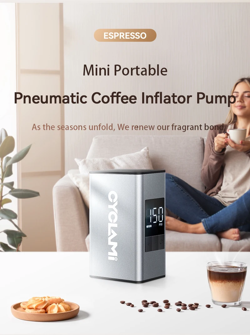 Manual Air-Pressure Espresso Machine Air Pump 10.3 Bar Coffee Essence Extraction Americano For Portable Manual Espresso Brewer