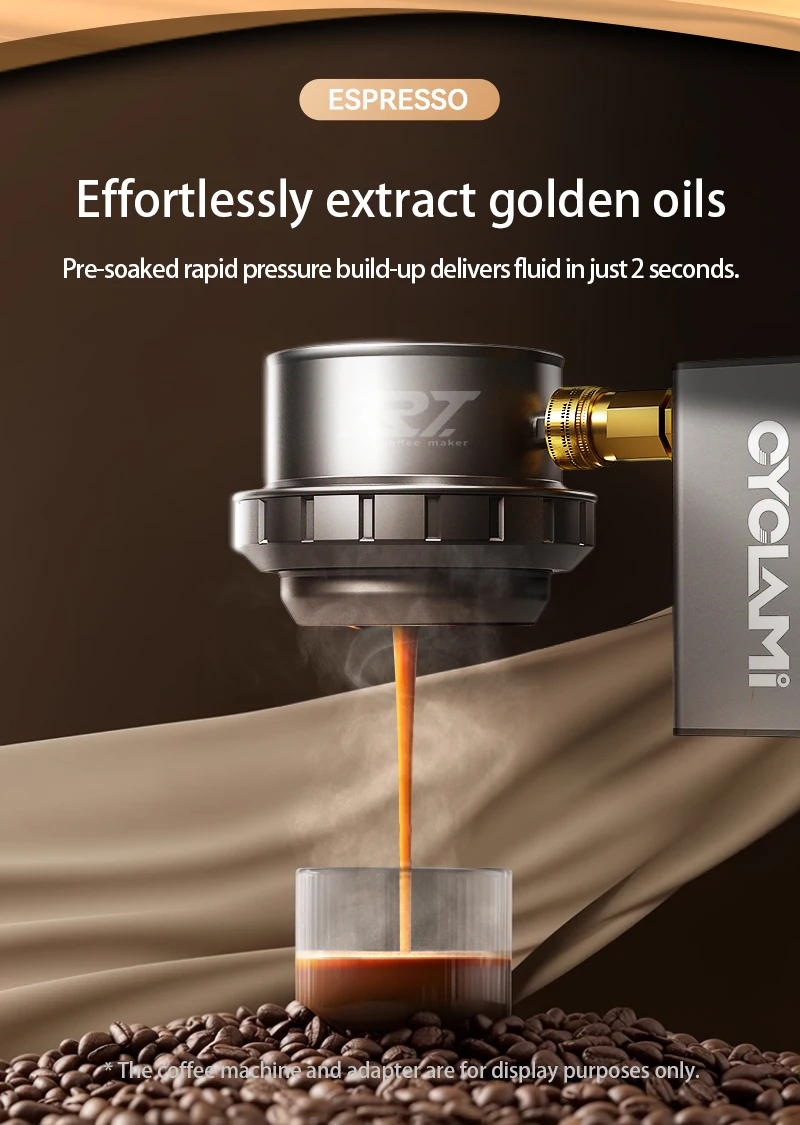 Manual Air-Pressure Espresso Machine Air Pump 10.3 Bar Coffee Essence Extraction Americano For Portable Manual Espresso Brewer