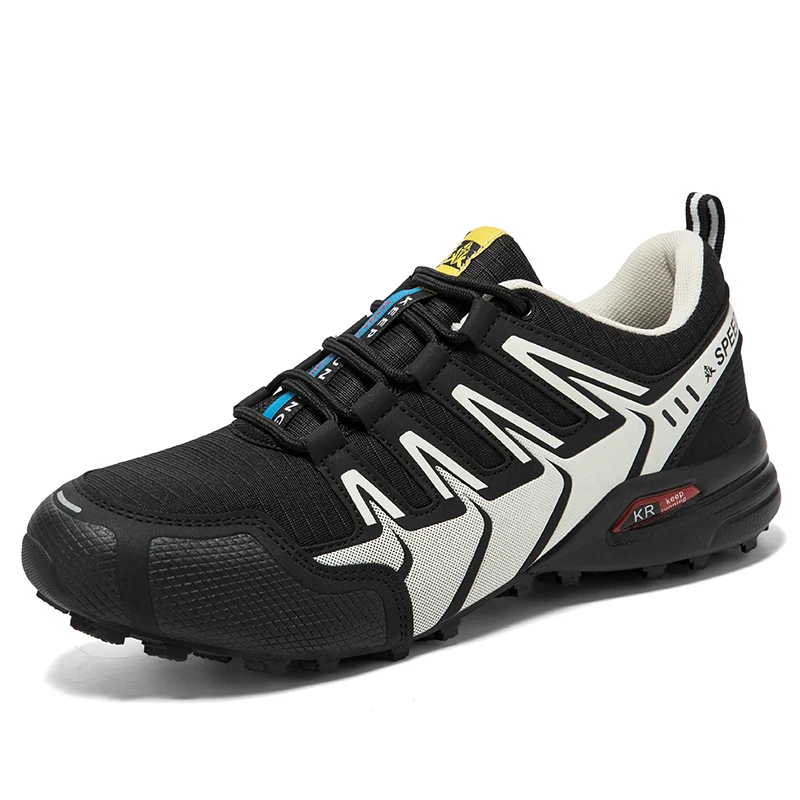 Men's Hiking Shoes All-terrain Outdoor Sports Shoes Breathable Wear-resistant Mesh Non-slip Hiking Shoes Outdoor Cycling Shoes