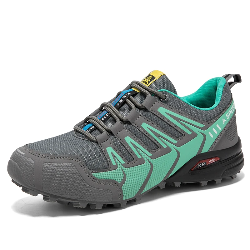 Men's Hiking Shoes All-terrain Outdoor Sports Shoes Breathable Wear-resistant Mesh Non-slip Hiking Shoes Outdoor Cycling Shoes