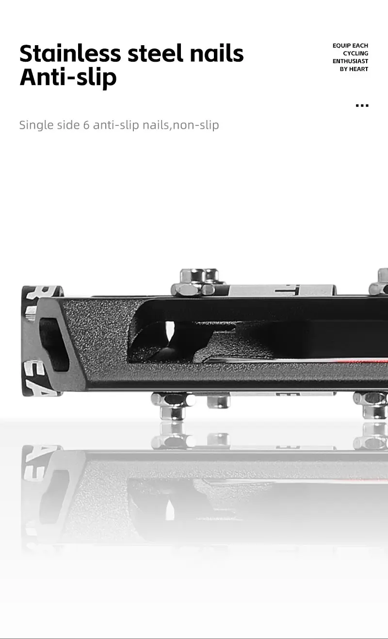 WEST BIKING Ultralight Cycling Pedals 3 Bearing MTB Road Bike 7075 Aluminum Alloy Non-slip Flat Pedal Multicolor Cycling Parts