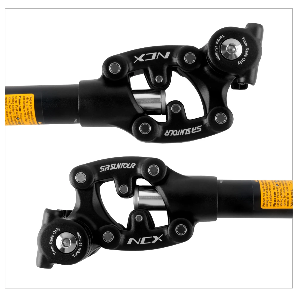 SR Suntour NCX MTB Seatpost 400mm Mountain Bicycle Damping Suspension Seat Post Dirty Bike Seat Tube 27.2 30.9 31.6mm Bike Parts