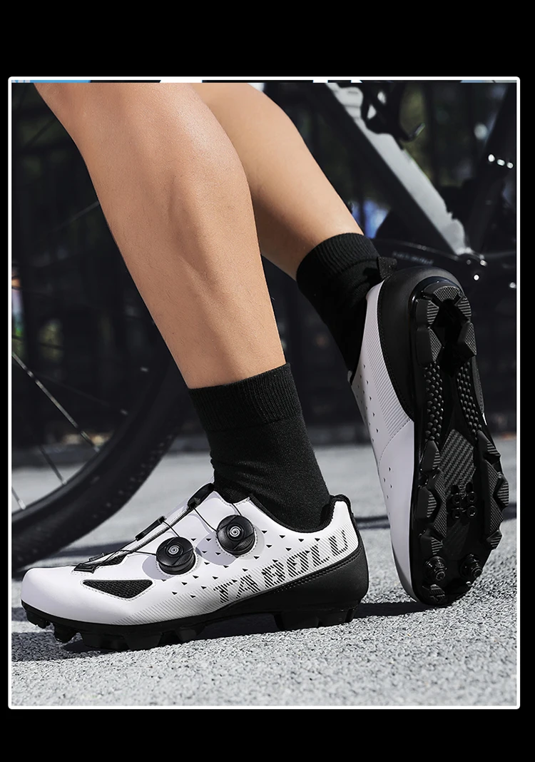 Cycling Flat MTB Shoes Mountain Sneakers Men Footwear Dirt Bike Racing Clit Bicycle Woman Road Spd Speed Cleat Biking