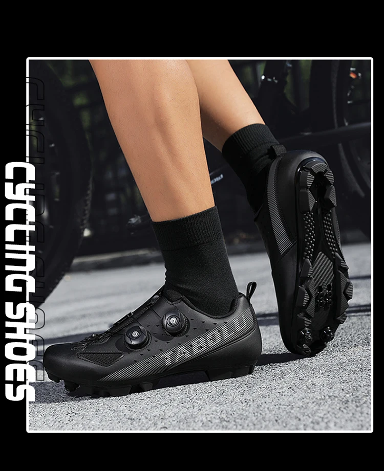 Cycling Flat MTB Shoes Mountain Sneakers Men Footwear Dirt Bike Racing Clit Bicycle Woman Road Spd Speed Cleat Biking