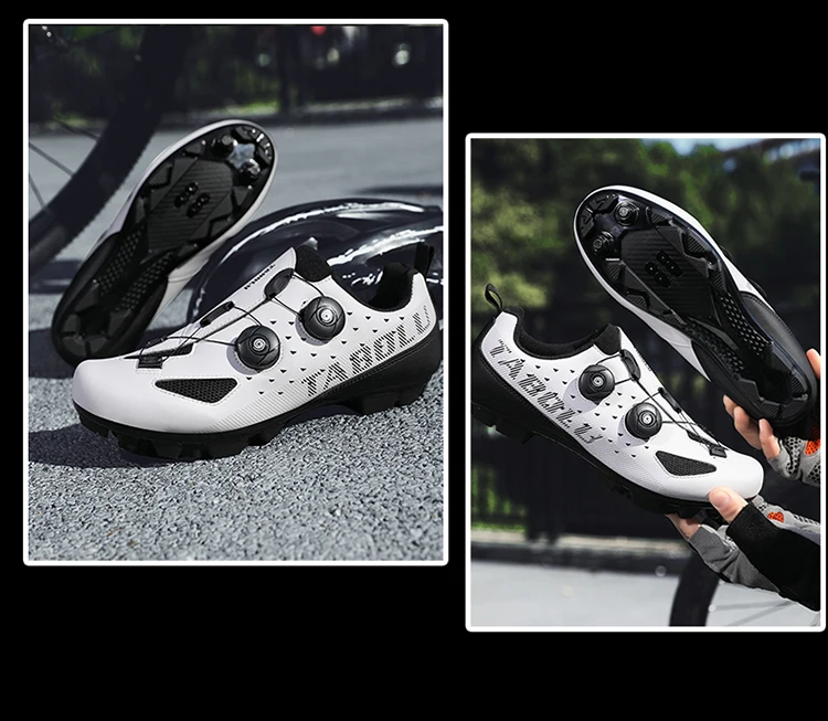 Cycling Flat MTB Shoes Mountain Sneakers Men Footwear Dirt Bike Racing Clit Bicycle Woman Road Spd Speed Cleat Biking