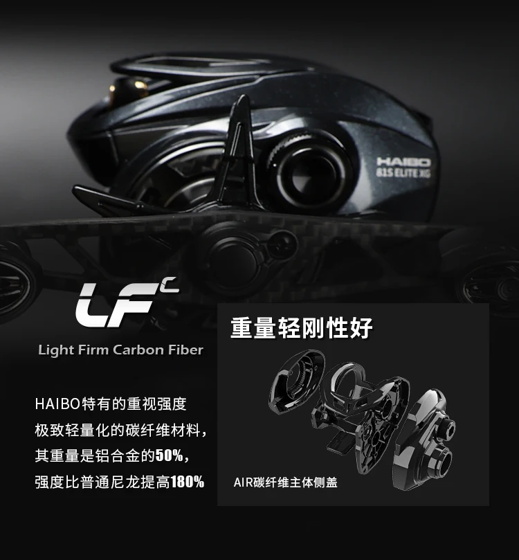 HAIBO 2026 ARISE ELITE Casting Reel 153g 7.2:1/8.3:1 STS AMC+ 2.0 Gear System LFC 4.3g Ultralight Spool Fishing Reel