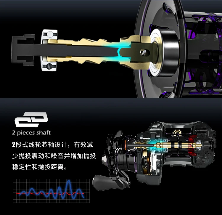 HAIBO 2026 ARISE ELITE Casting Reel 153g 7.2:1/8.3:1 STS AMC+ 2.0 Gear System LFC 4.3g Ultralight Spool Fishing Reel
