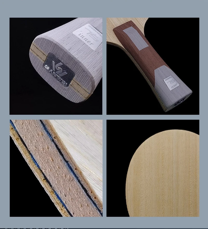 Original SANWEI 75 Series Table Tennis Blade 5 Wood + 2 Fiber Racket 5+2 Ping Pong Paddles Pingpong Bat