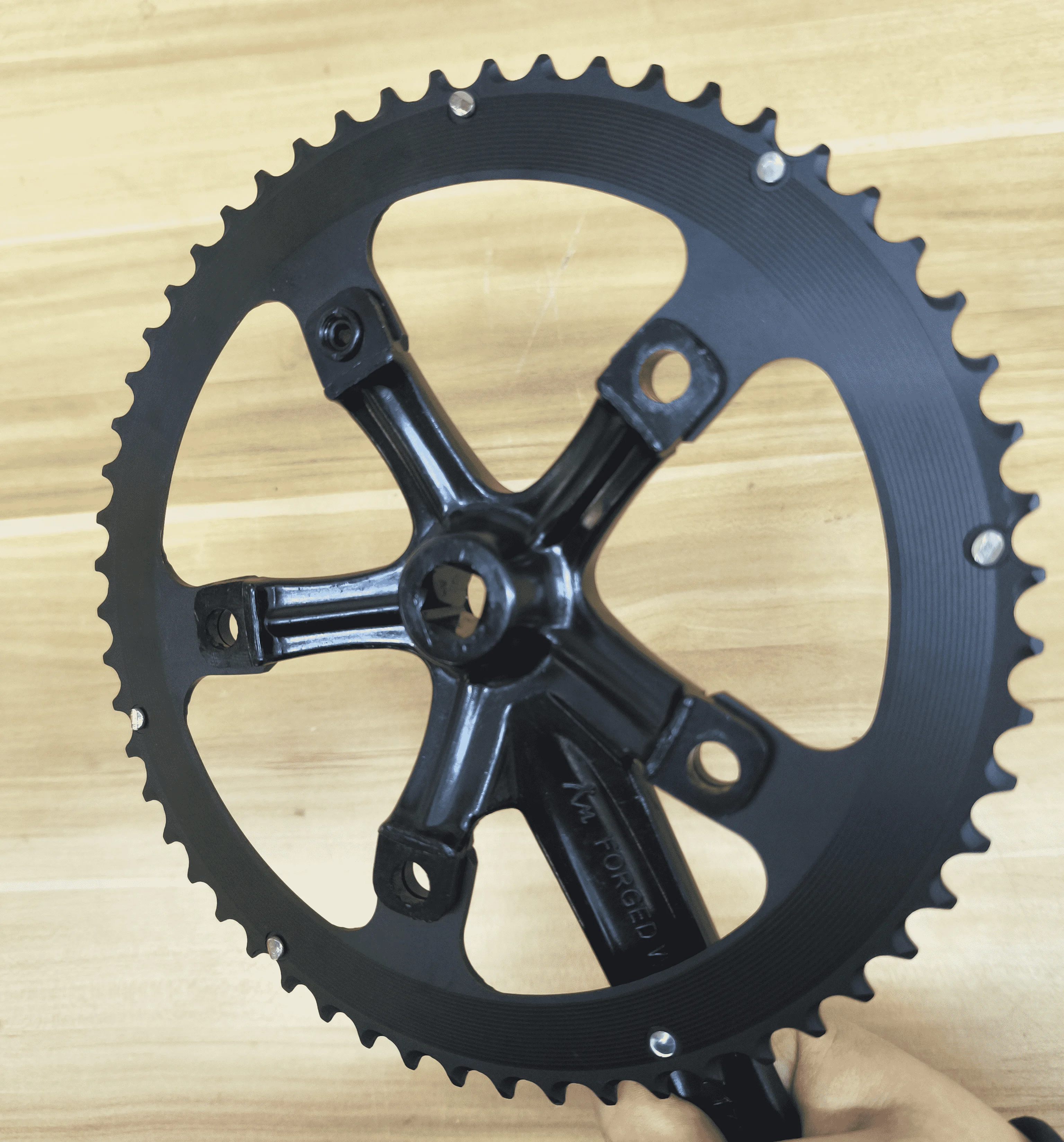 GOLDIX 130BCD 5 Bolt Double Chainrings Road Bike Sprocket 53-39T 54-40T 56-42T for 130 BCD Crank Chainwheel