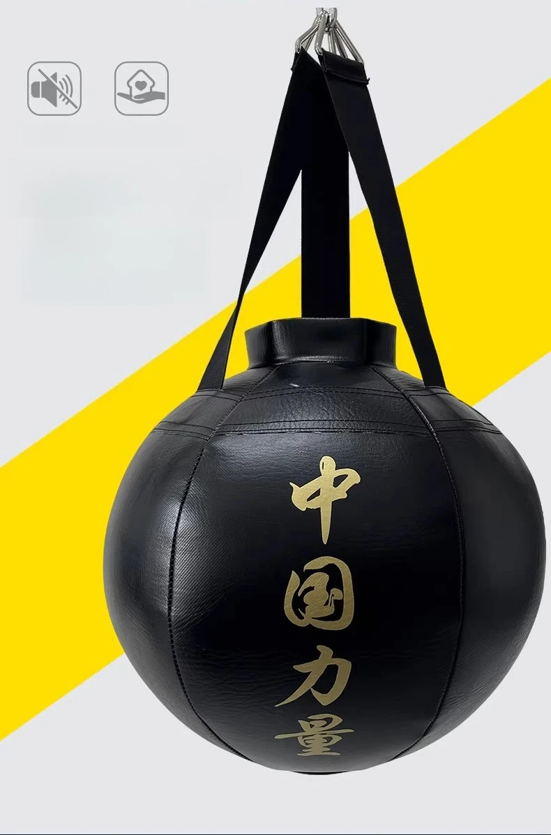 Professional Boxing Punching Bag for Kids & Adults – Synthetic Leather Training Sandbag