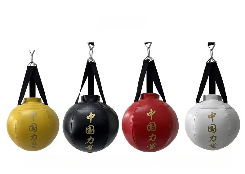 Professional Boxing Punching Bag for Kids & Adults – Synthetic Leather Training Sandbag