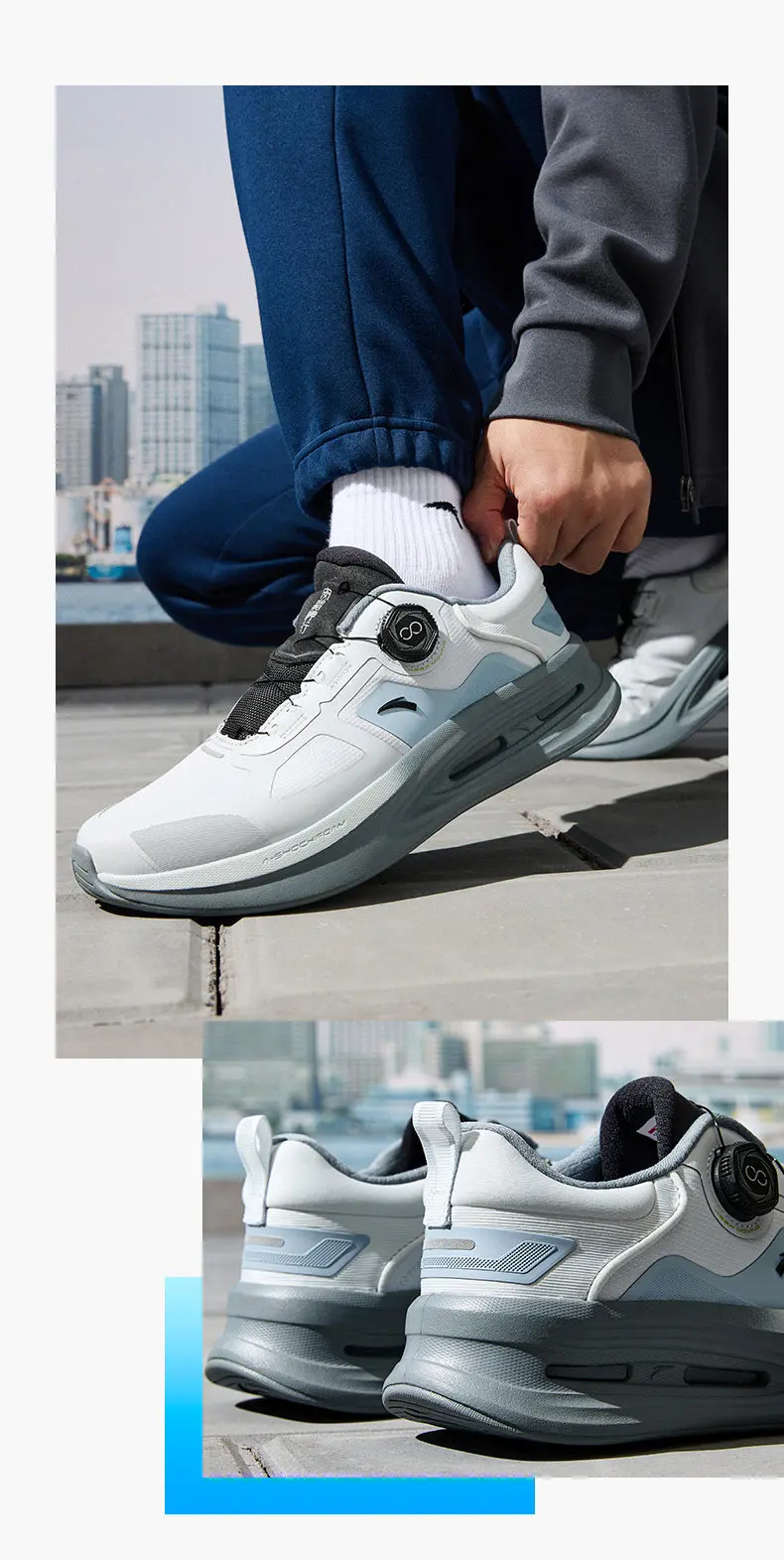 ANTA SHENXING 11PRO Men's Wear-Resistant Shock-Absorbing Training Shoes, New Summer Style, Running and Fitness Sneakers