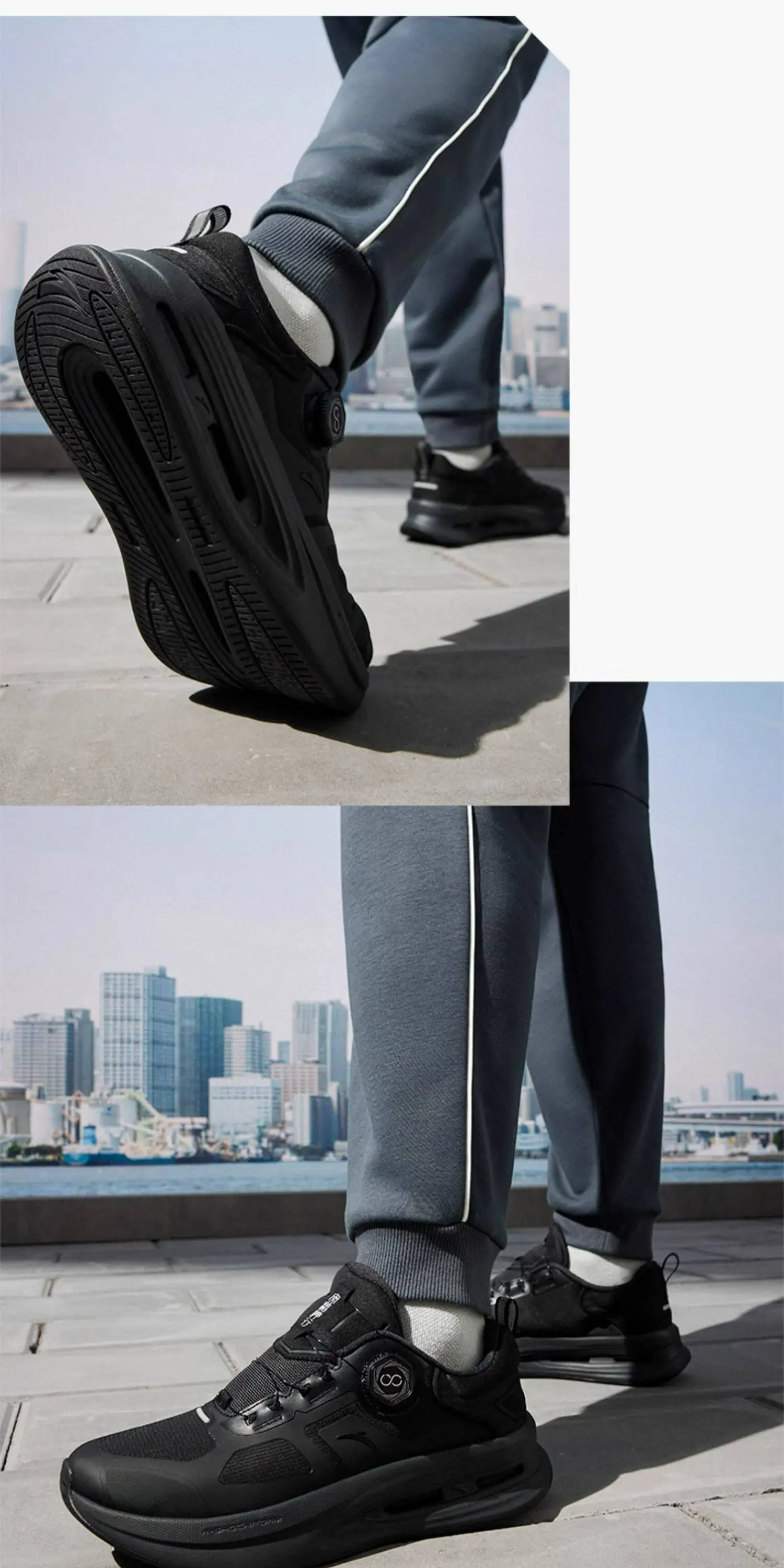 ANTA SHENXING 11PRO Men's Wear-Resistant Shock-Absorbing Training Shoes, New Summer Style, Running and Fitness Sneakers