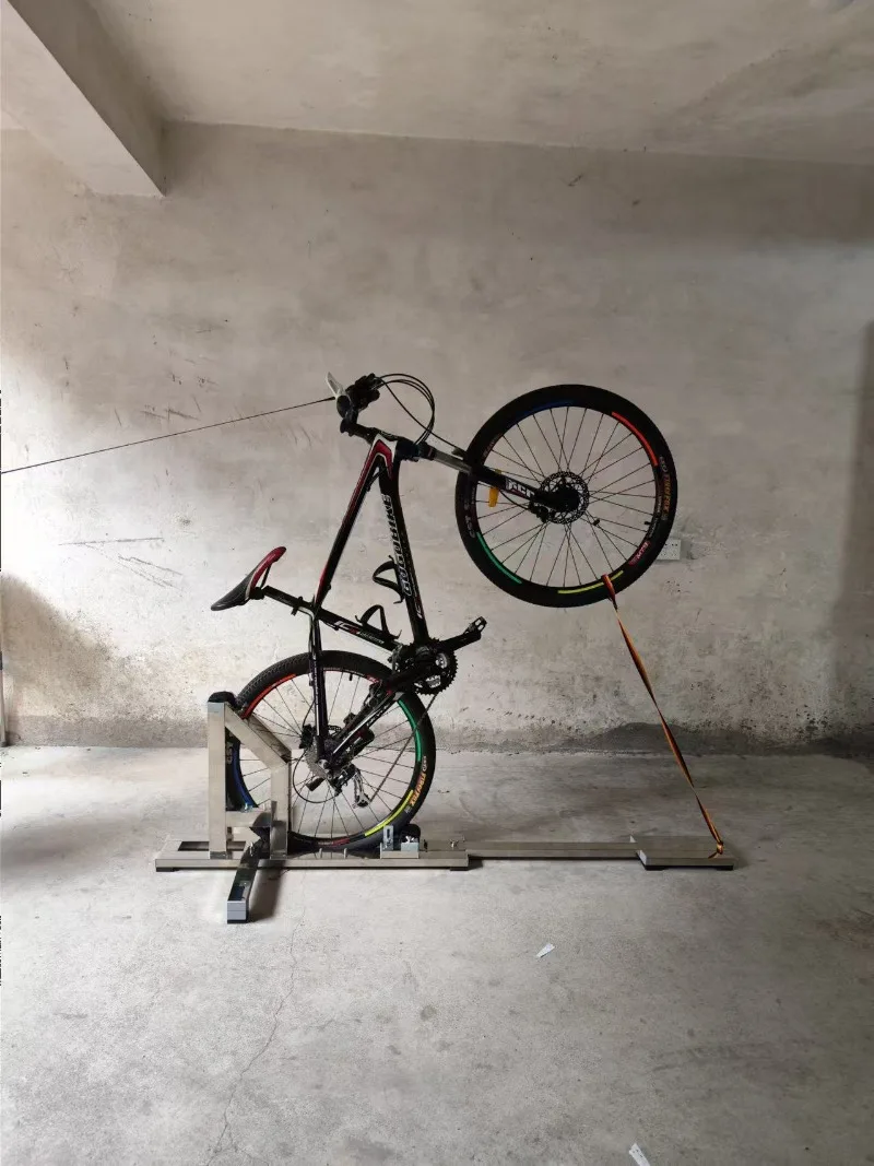Mountain Bike Head-up Practice Shelf Rear Roller Skating and Rear Wheel Riding Balance Training Bicycle Trainers Bicycle Parts