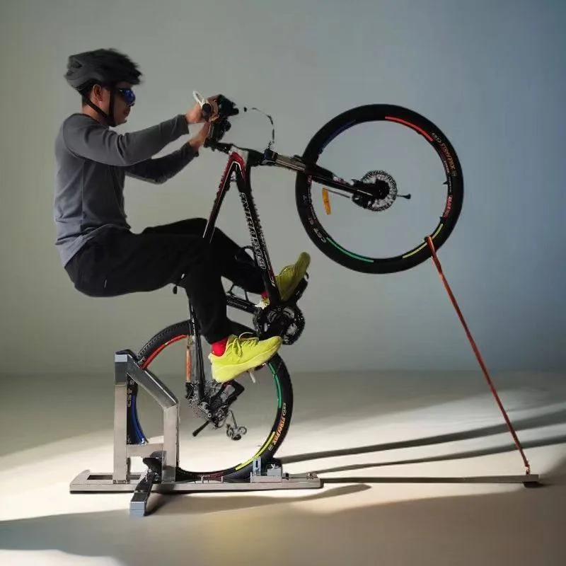 Mountain Bike Head-up Practice Shelf Rear Roller Skating and Rear Wheel Riding Balance Training Bicycle Trainers Bicycle Parts