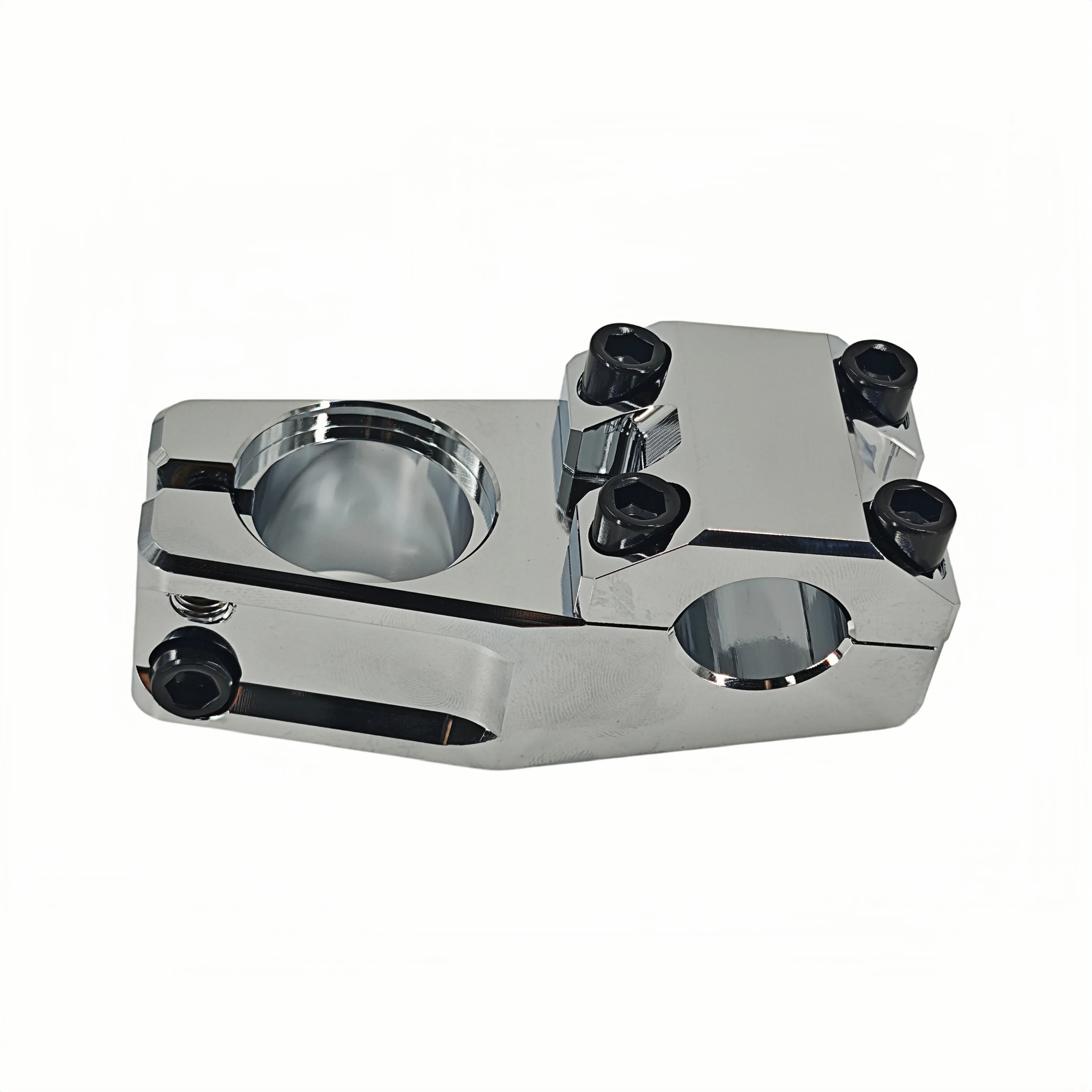 BMX Stem 22.2*28.6mm 50mm Lightweight Aluminimun Alloy CNC Bicycle Stem BMX Handbar Stem For Street Freestyle Bike Cycling Part