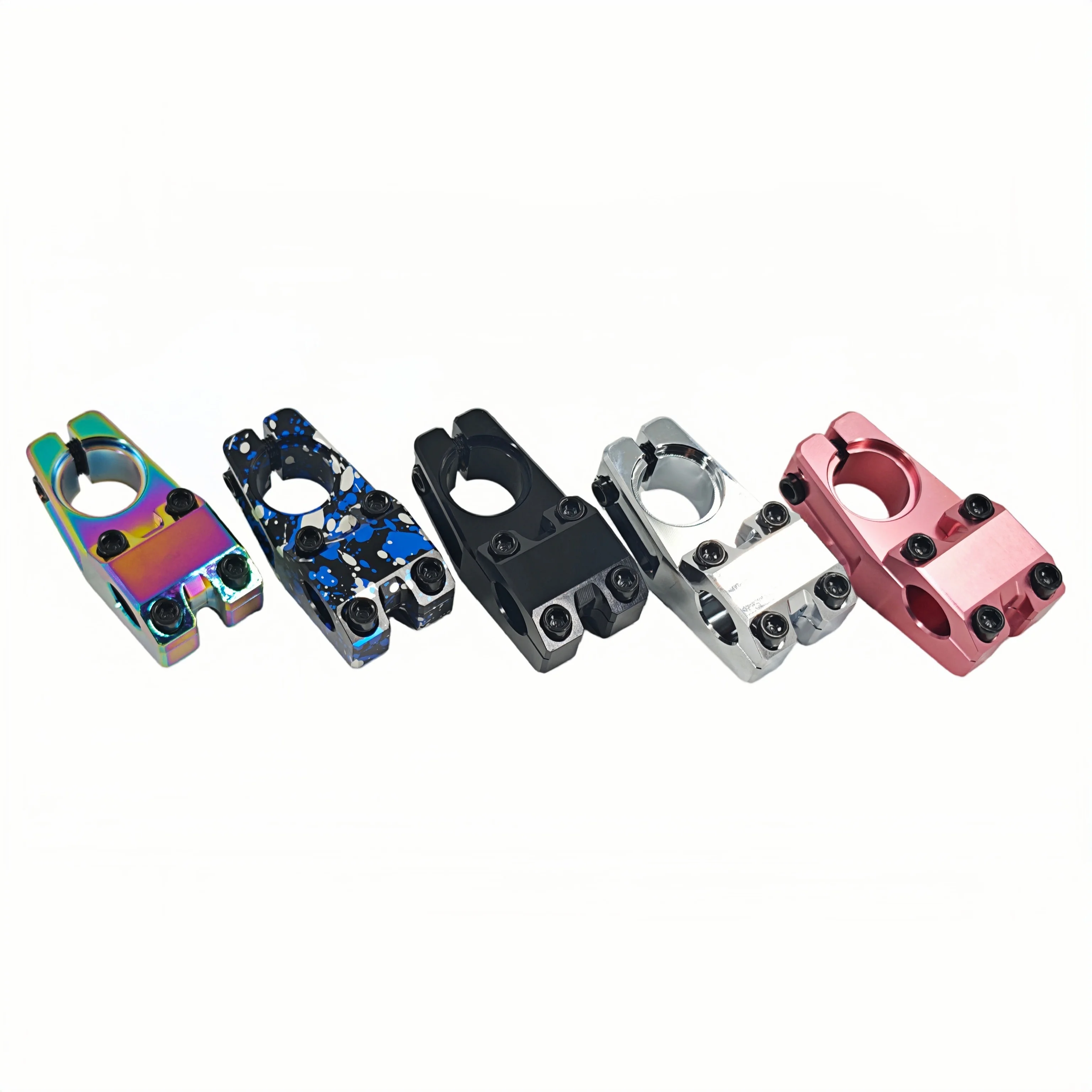 BMX Stem 22.2*28.6mm 50mm Lightweight Aluminimun Alloy CNC Bicycle Stem BMX Handbar Stem For Street Freestyle Bike Cycling Part