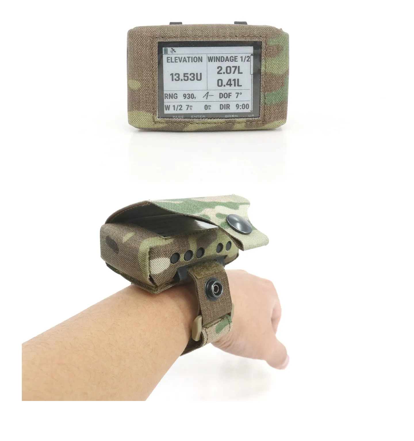 Tactical GPS Wrist Bag Portable Digital Protective Storage Pouch for Foretrex 801 GPS