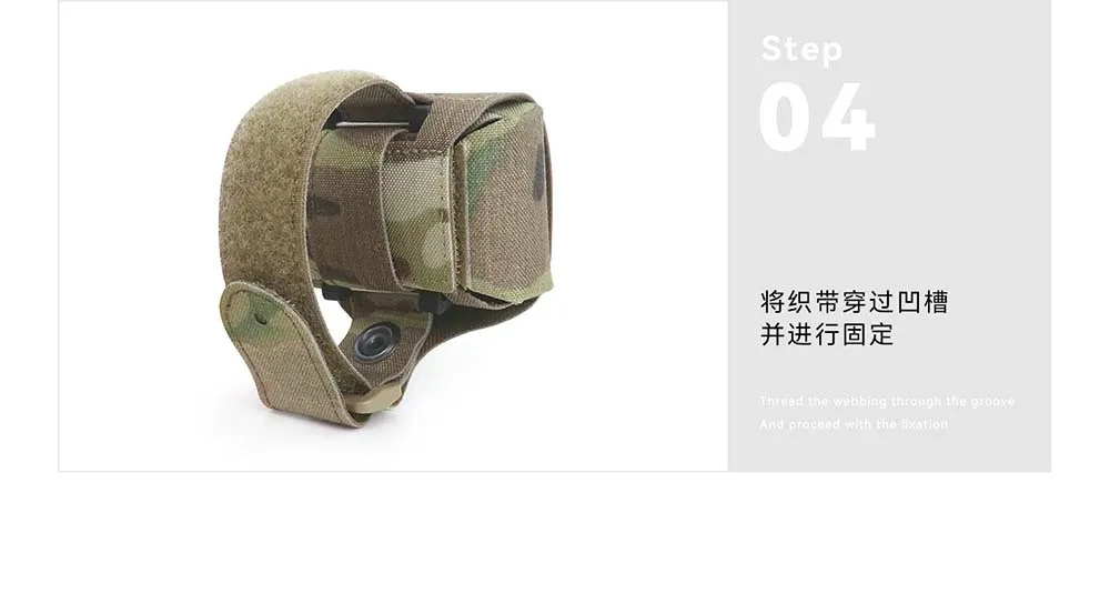 Tactical GPS Wrist Bag Portable Digital Protective Storage Pouch for Foretrex 801 GPS
