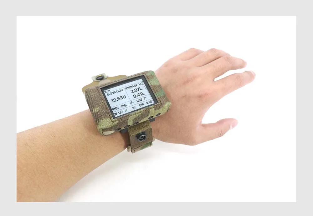 Tactical GPS Wrist Bag Portable Digital Protective Storage Pouch for Foretrex 801 GPS