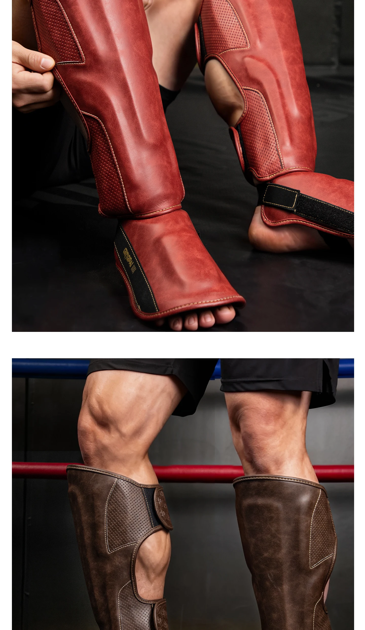 New Kickboxing Boxing Shin Guard Pads Muay Thai Martial Arts Sanda Wushu Leg Protector Taekwondo Ankle Guards Adult Children