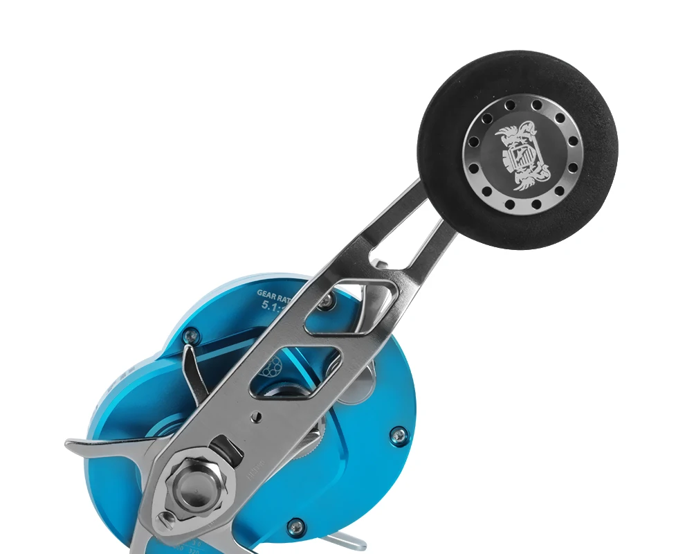 RANMI JIGGER A500 Fishing Reel Drum Wheel Slow Jigging Reel Max Drag 16kg Gear Ratio 5.1:1 8+1BB
