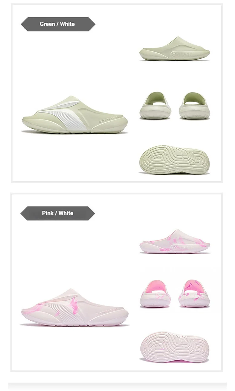 361 Degrees Furious Slippers 2.0 Men's and Women's Soft Comfortable Resilience Durable Skidproof Outdoor Home Slippers 672621110