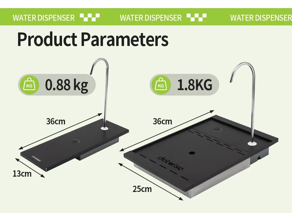 IGT Electric Water Dispenser Camping IGT Water-proof Electric Water Pump Aluminium Table Unit Plate IGT Table Accessory