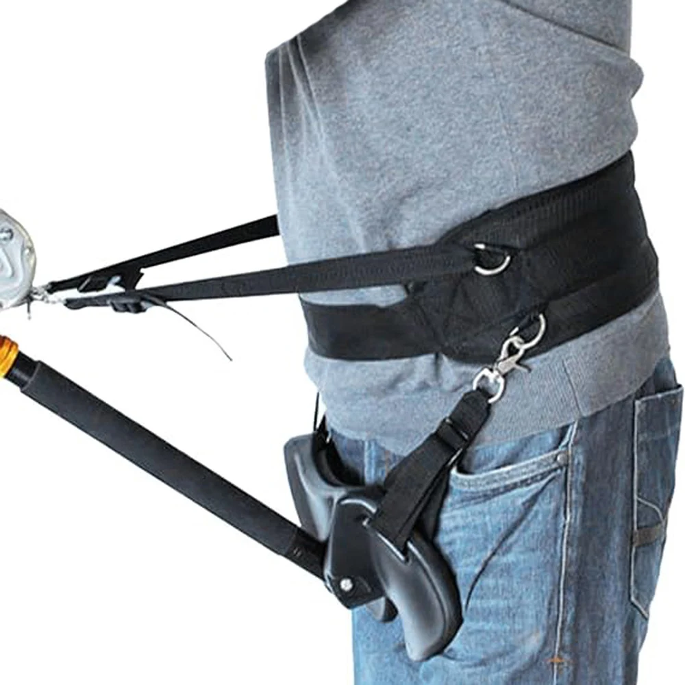 For Big Fish Game Boat Fishing Fighting Belt Adjustable Harness Gimbal Jigging Stand-up Rod Holder Pole Holster Sea Equipment