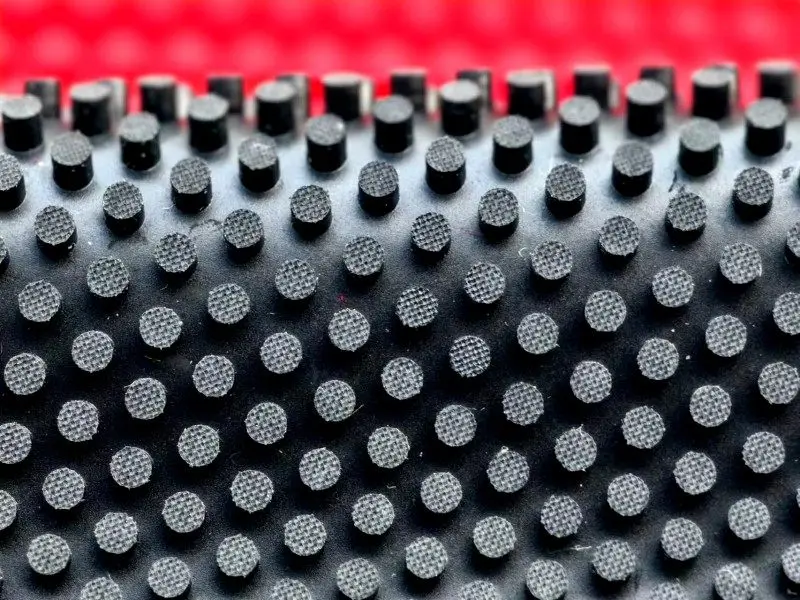NEW HELLFIRE Table Tennis Rubber OX ITTF Approved Anti-Arc Pingpong Rubber Long Pips Mediun Particle Table Tennis Single Rubber