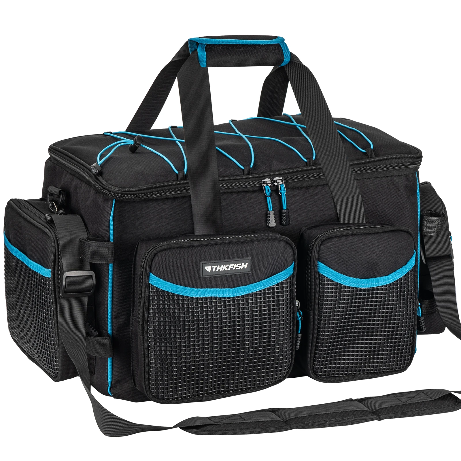 Fishing Tackle Storage Bag Large Capacity Waterproof Fishing Shoulder Bags For 3600/3700 Box 900d Oxford Fishing Sling Packs